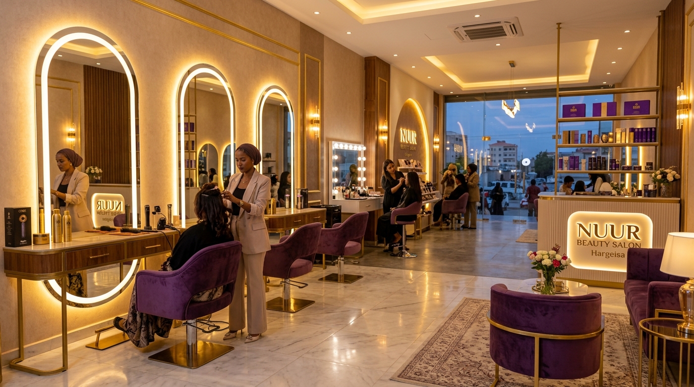 Nuur Beauty Salon & Spa (Hargeisa)